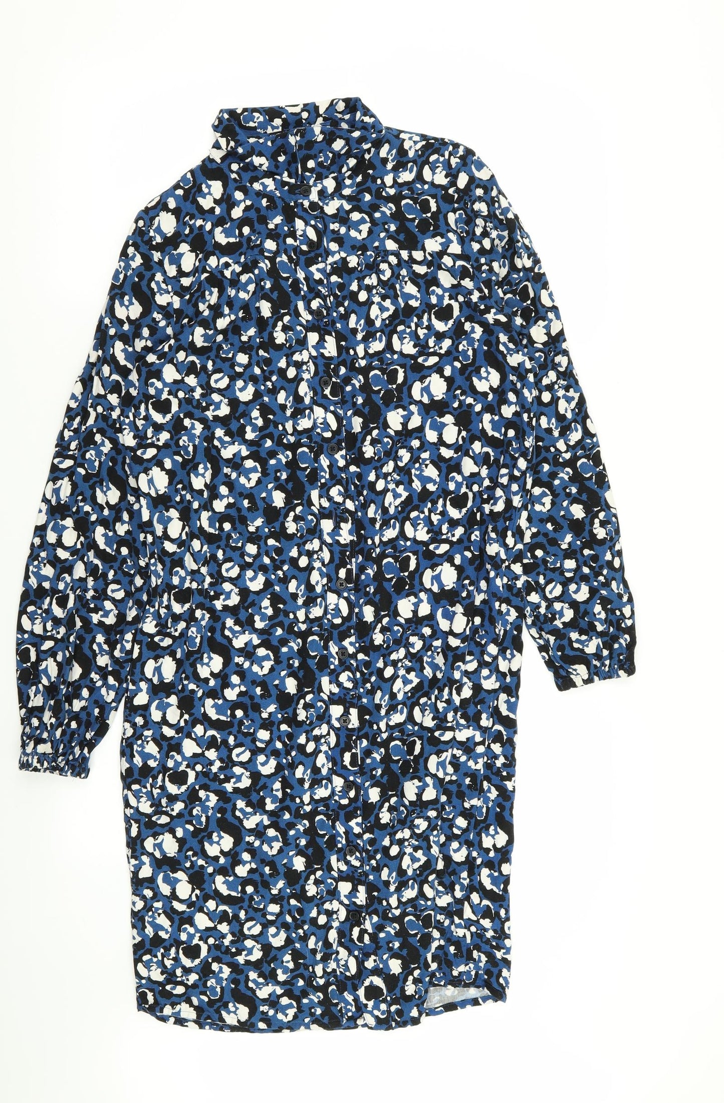 NEXT Womens Multicoloured Animal Print  Shirt Dress  Size 8