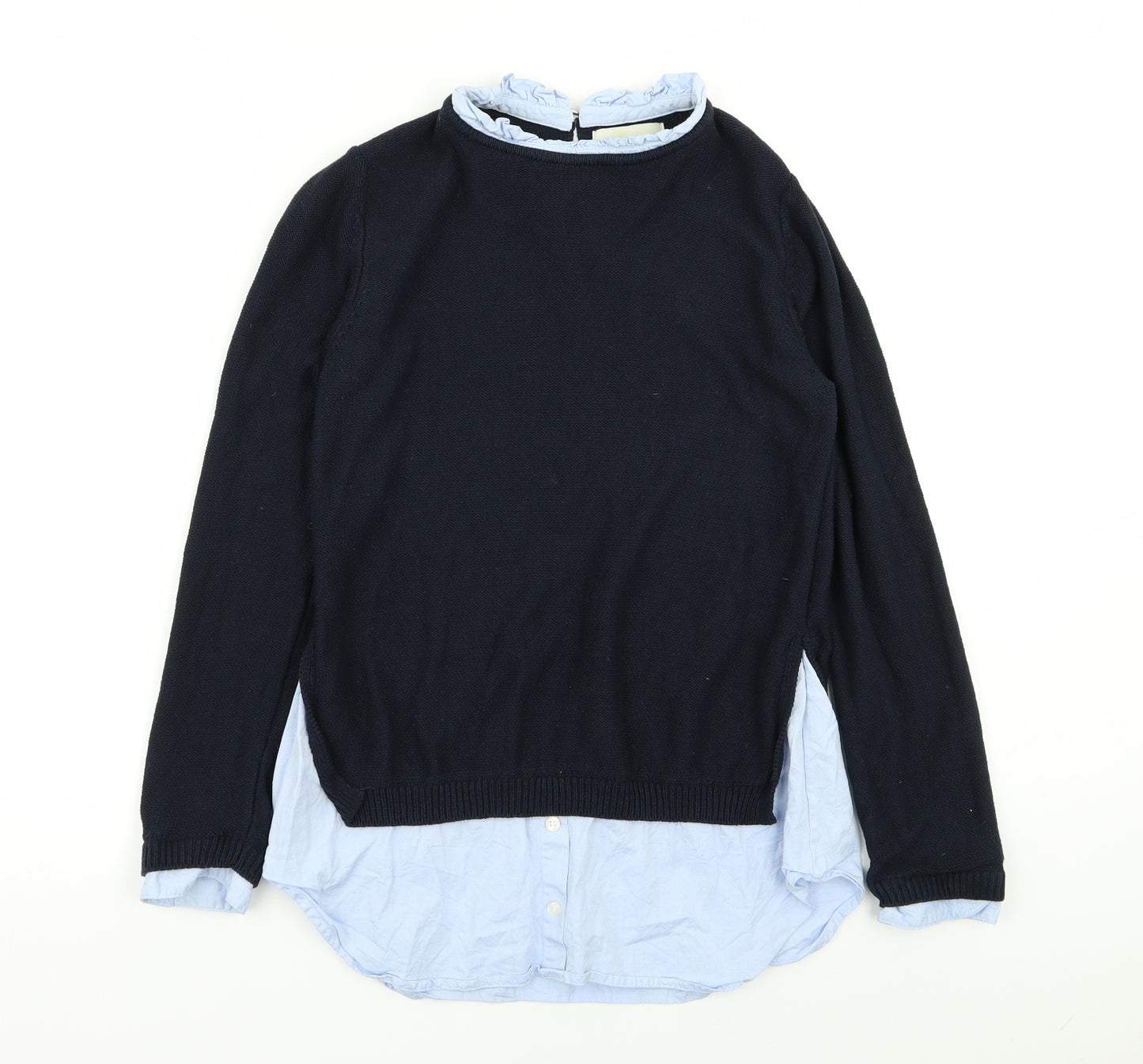 Papaya Womens Blue   Pullover Jumper Size 8  - shirt/jumper