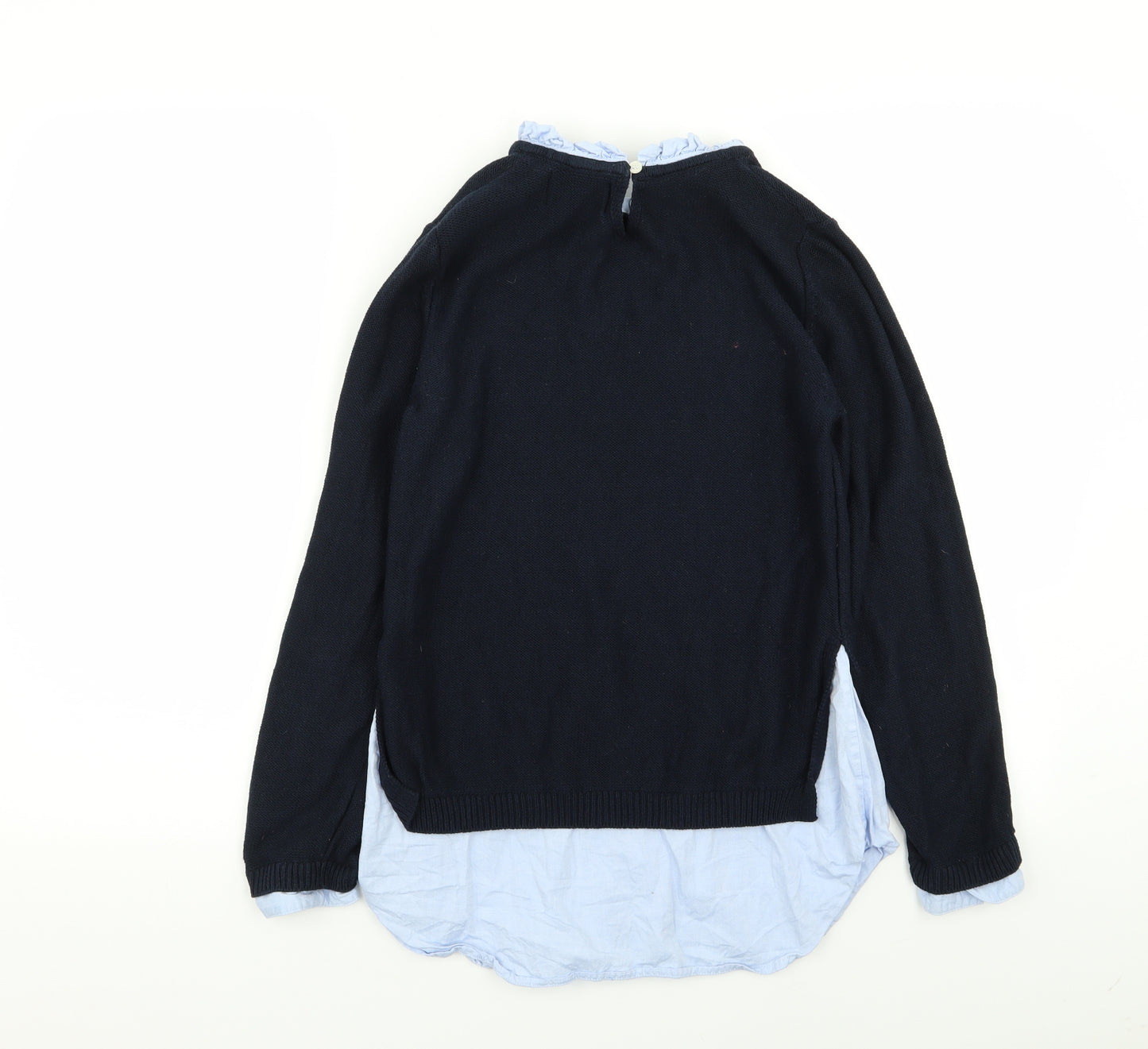Papaya Womens Blue   Pullover Jumper Size 8  - shirt/jumper