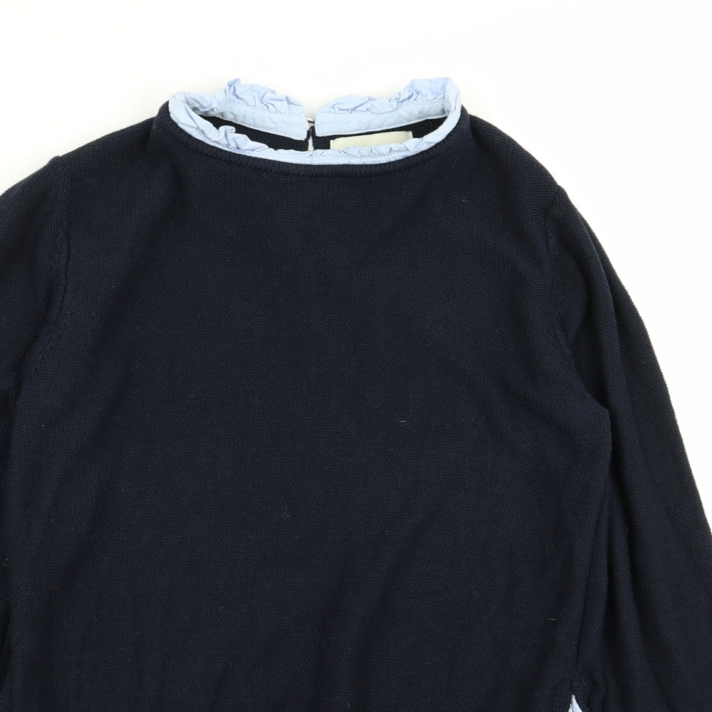 Papaya Womens Blue   Pullover Jumper Size 8  - shirt/jumper