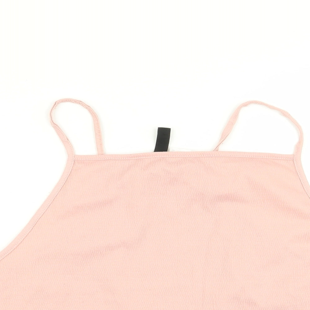 Divided by H&M Womens Pink   Camisole Tank Size L