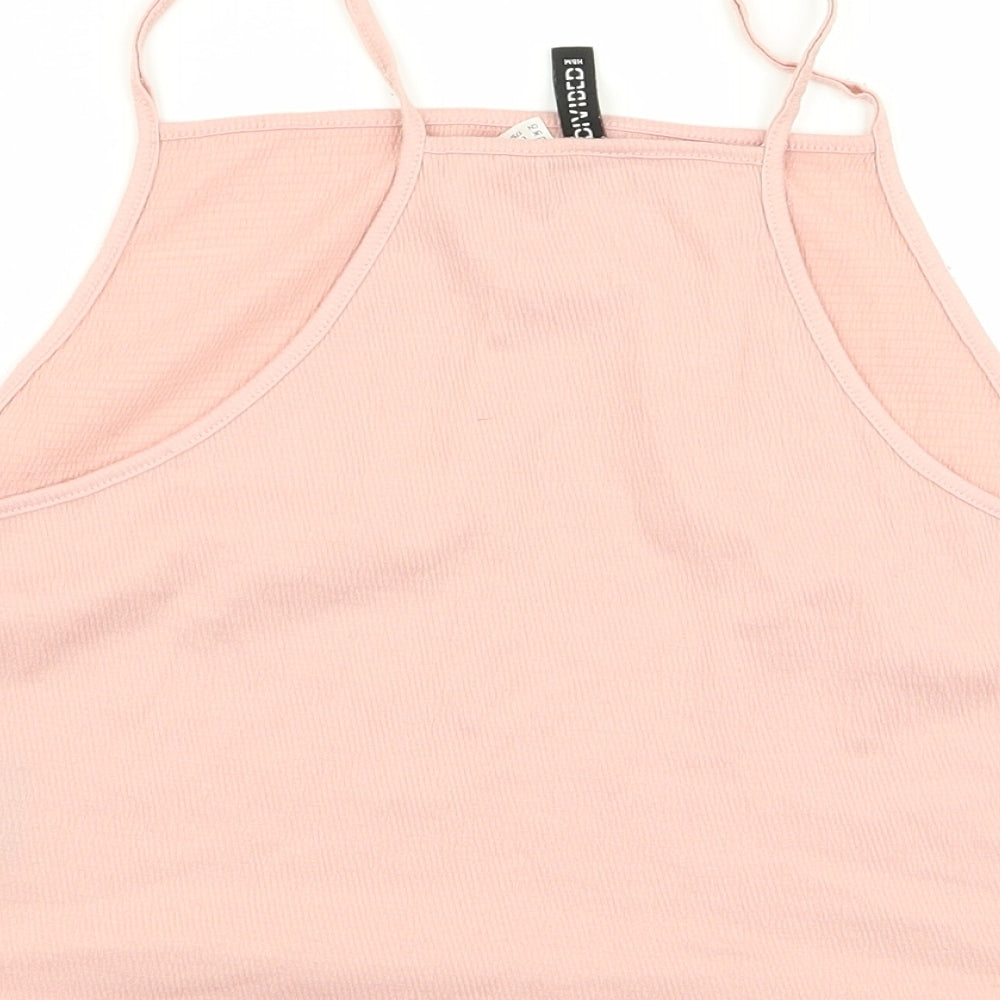Divided by H&M Womens Pink   Camisole Tank Size L