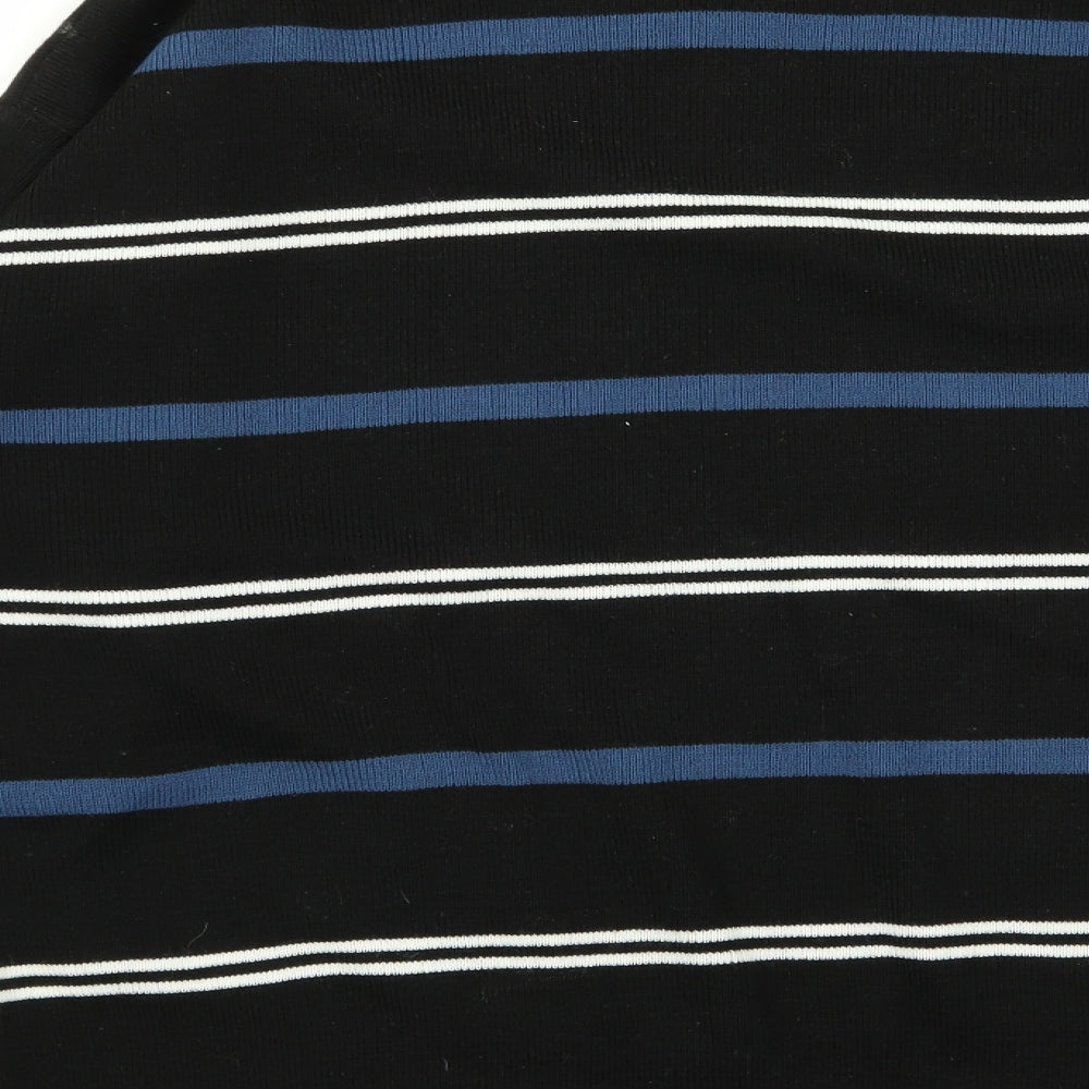 Preworn Mens Multicoloured Striped  Pullover Jumper Size L