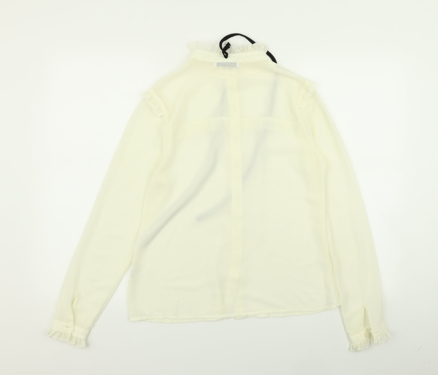Glamorous Womens White   Basic Blouse Size 8