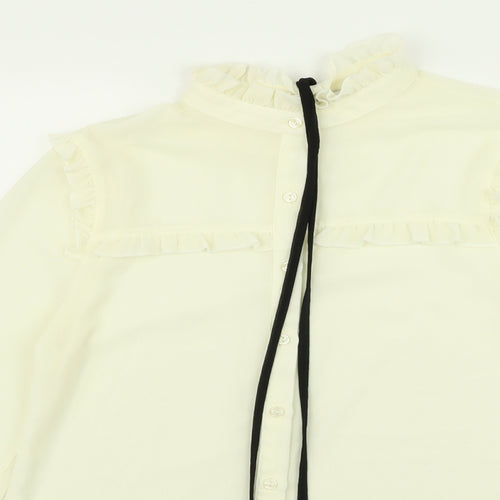 Glamorous Womens White   Basic Blouse Size 8
