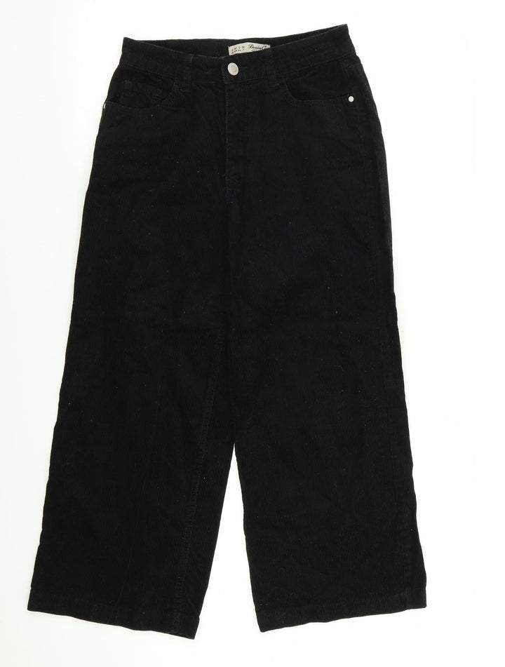 denim and co Womens Black   Straight Jeans Size 4 L24 in