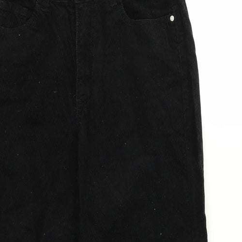 denim and co Womens Black   Straight Jeans Size 4 L24 in