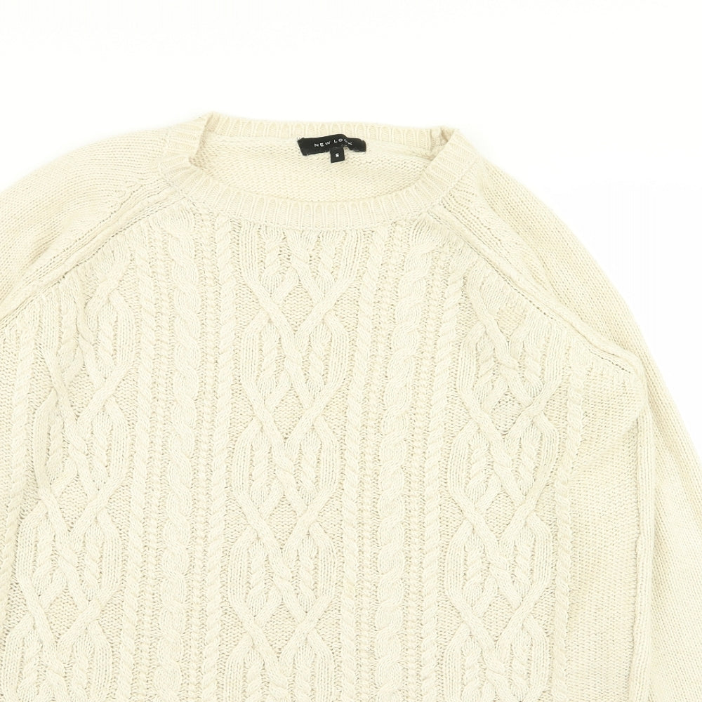 New Look Womens Beige   Jumper Dress  Size S
