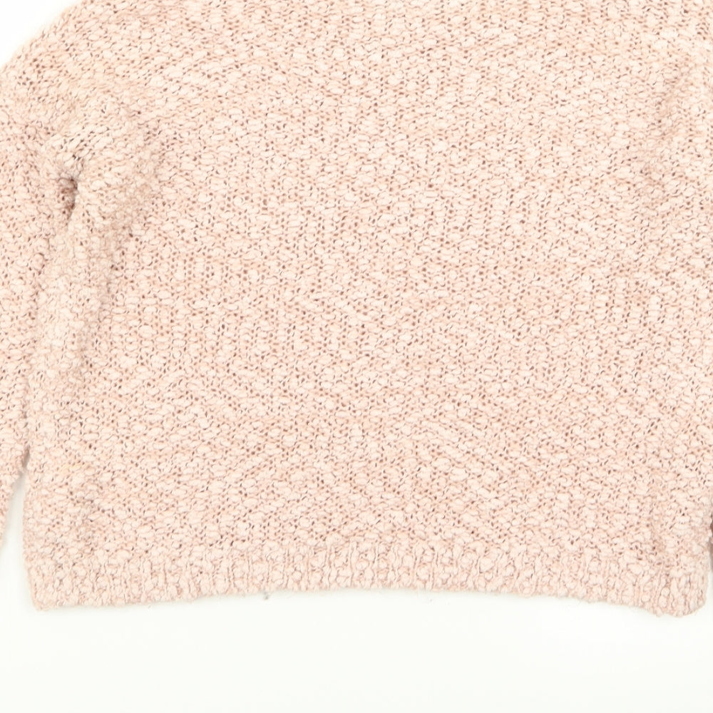 New Look Womens Pink   Pullover Jumper Size 8
