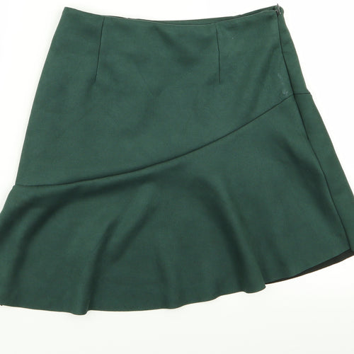 New Look Womens Green   Flare Skirt Size 10