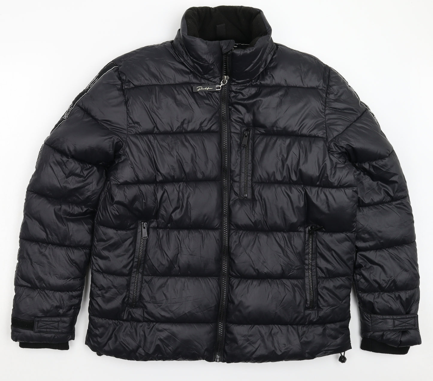 River Island Mens Black   Puffer Jacket Jacket Size M