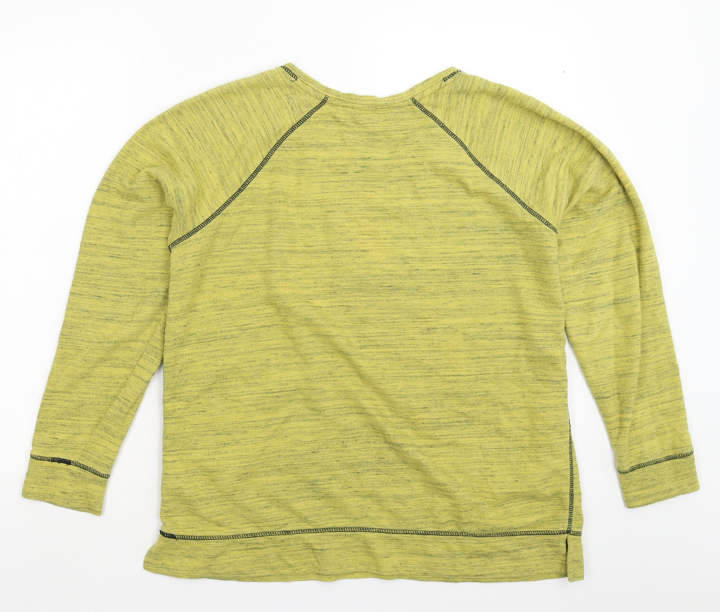 NEXT Womens Yellow   Pullover Sweatshirt Size 16