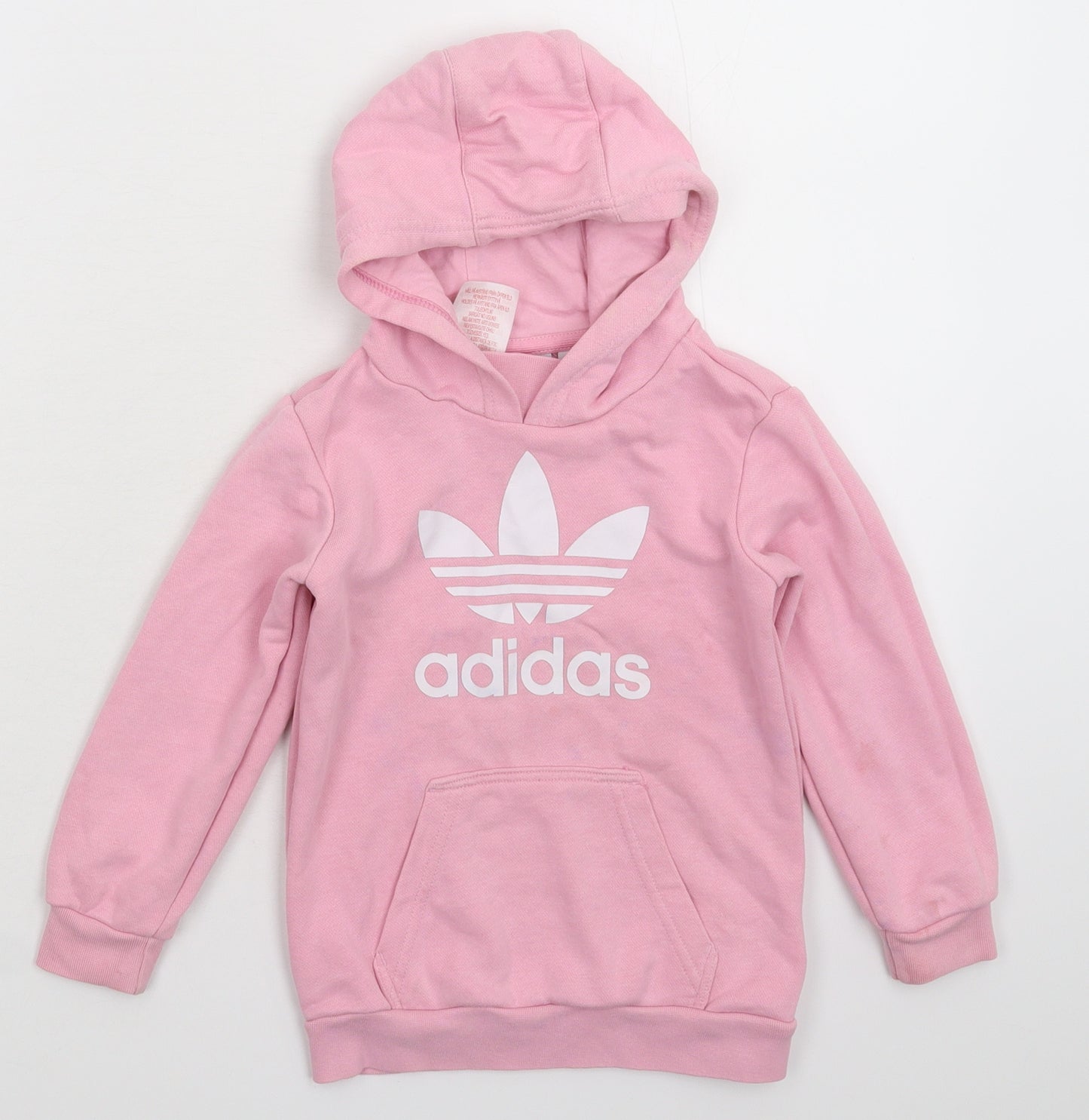 adidas Girls Pink   Pullover Hoodie Size 2-3 Years