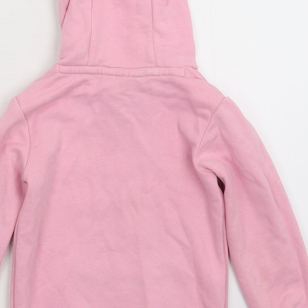 adidas Girls Pink   Pullover Hoodie Size 2-3 Years