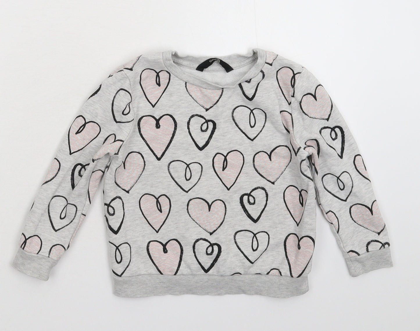 George Boys Grey   Pullover Sweatshirt Size 4-5 Years