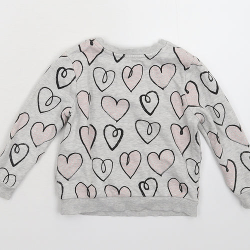 George Boys Grey   Pullover Sweatshirt Size 4-5 Years