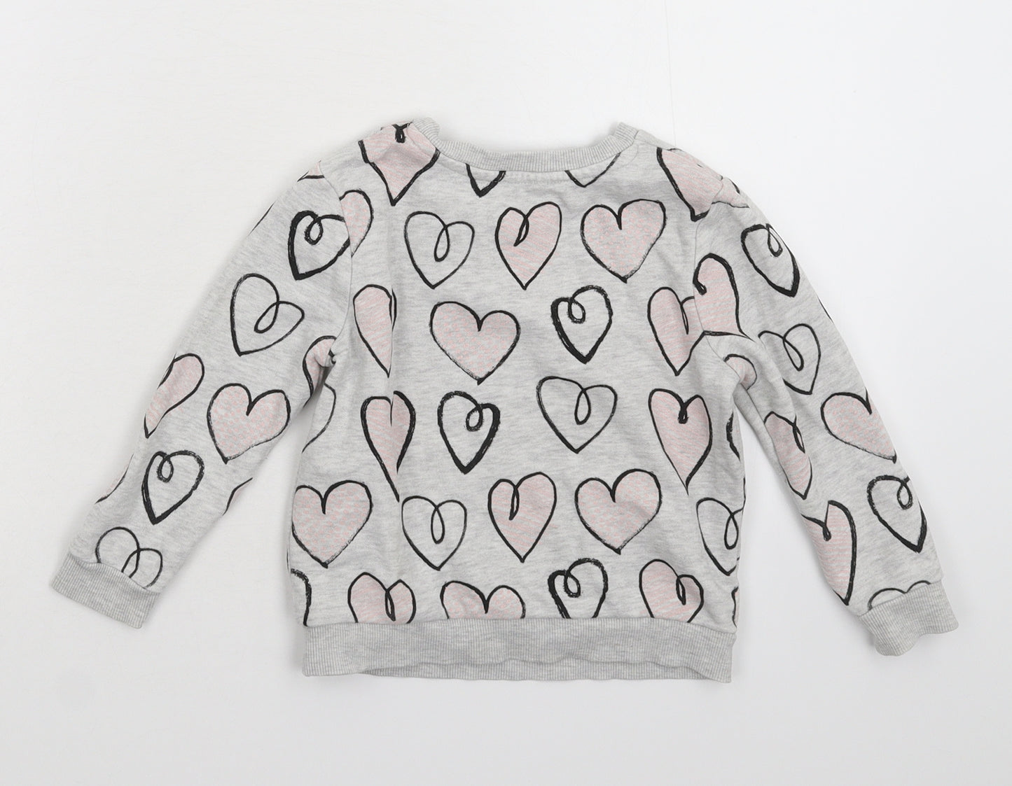 George Boys Grey   Pullover Sweatshirt Size 4-5 Years