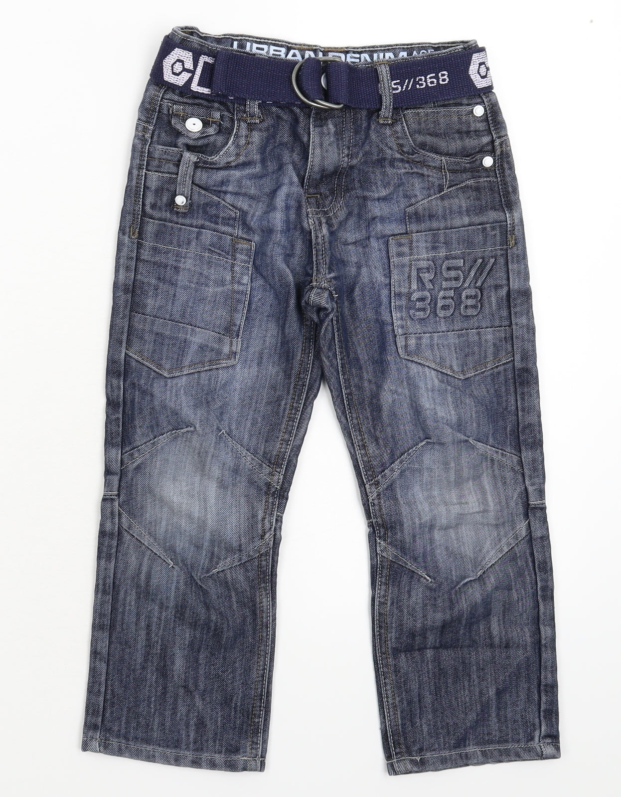 Matalan Boys Blue  Denim Straight Jeans Size 5 Years