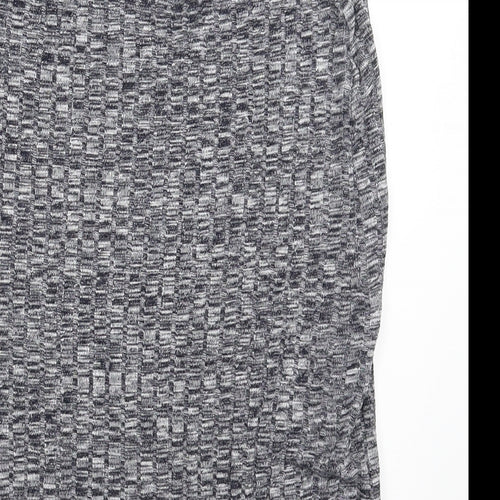Atmosphere Womens Blue  Knit Straight & Pencil Skirt Size 10
