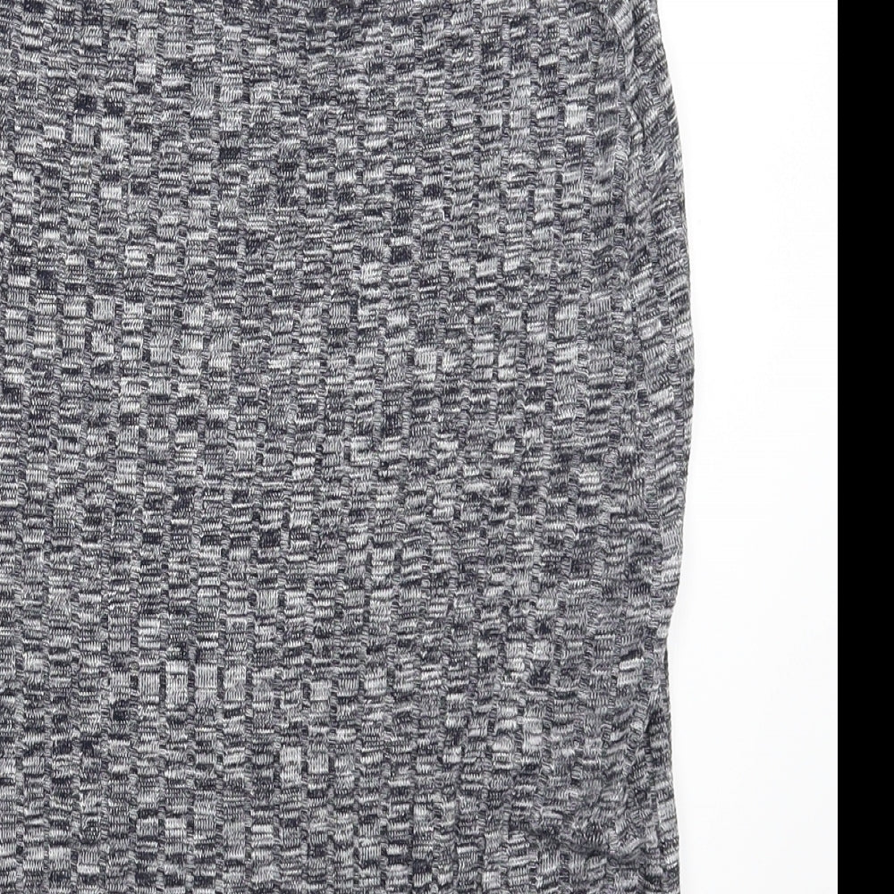 Atmosphere Womens Blue  Knit Straight & Pencil Skirt Size 10