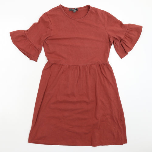 Primark Womens Brown   Fit & Flare  Size 8
