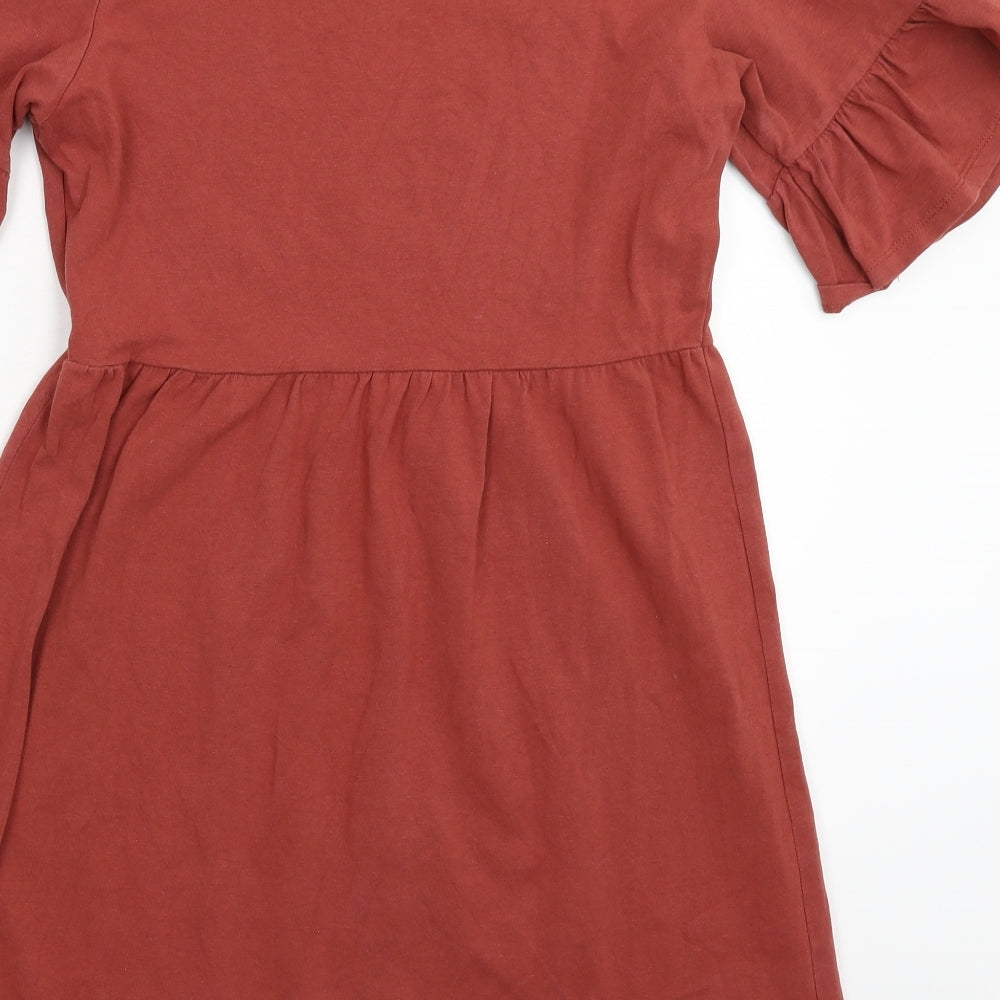 Primark Womens Brown   Fit & Flare  Size 8