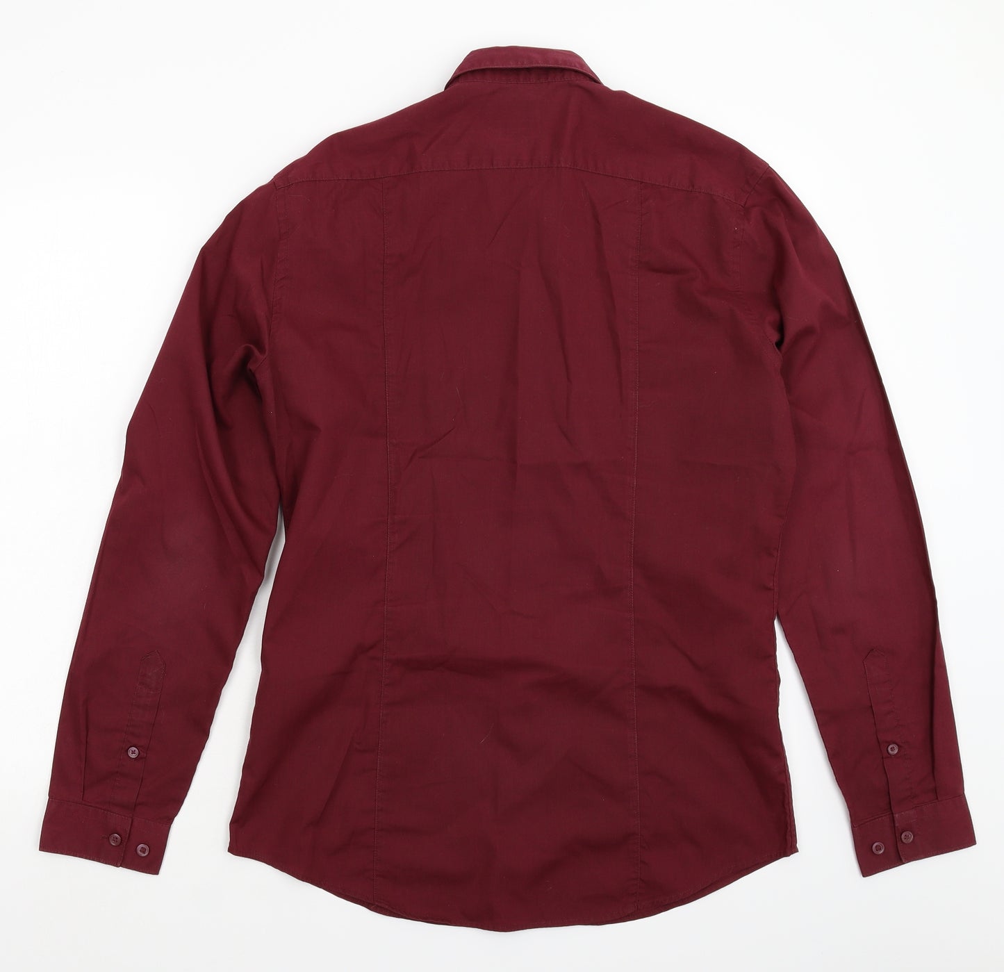 H&M Mens Brown    Dress Shirt Size M