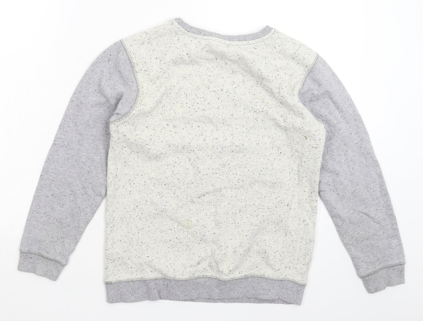 George Boys Grey   Pullover Sweatshirt Size 10-11 Years