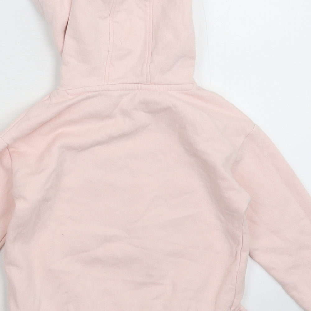 Marks and Spencer Girls Pink   Pullover Hoodie Size 5-6 Years