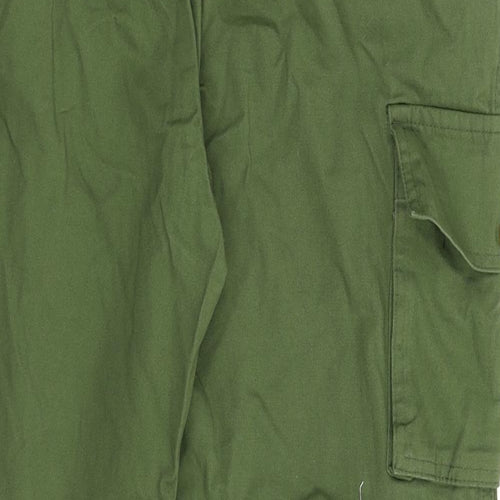 Cotton Traders Mens Green   Cargo Trousers Size 38 L29 in