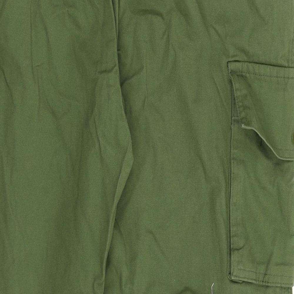 Cotton Traders Mens Green   Cargo Trousers Size 38 L29 in