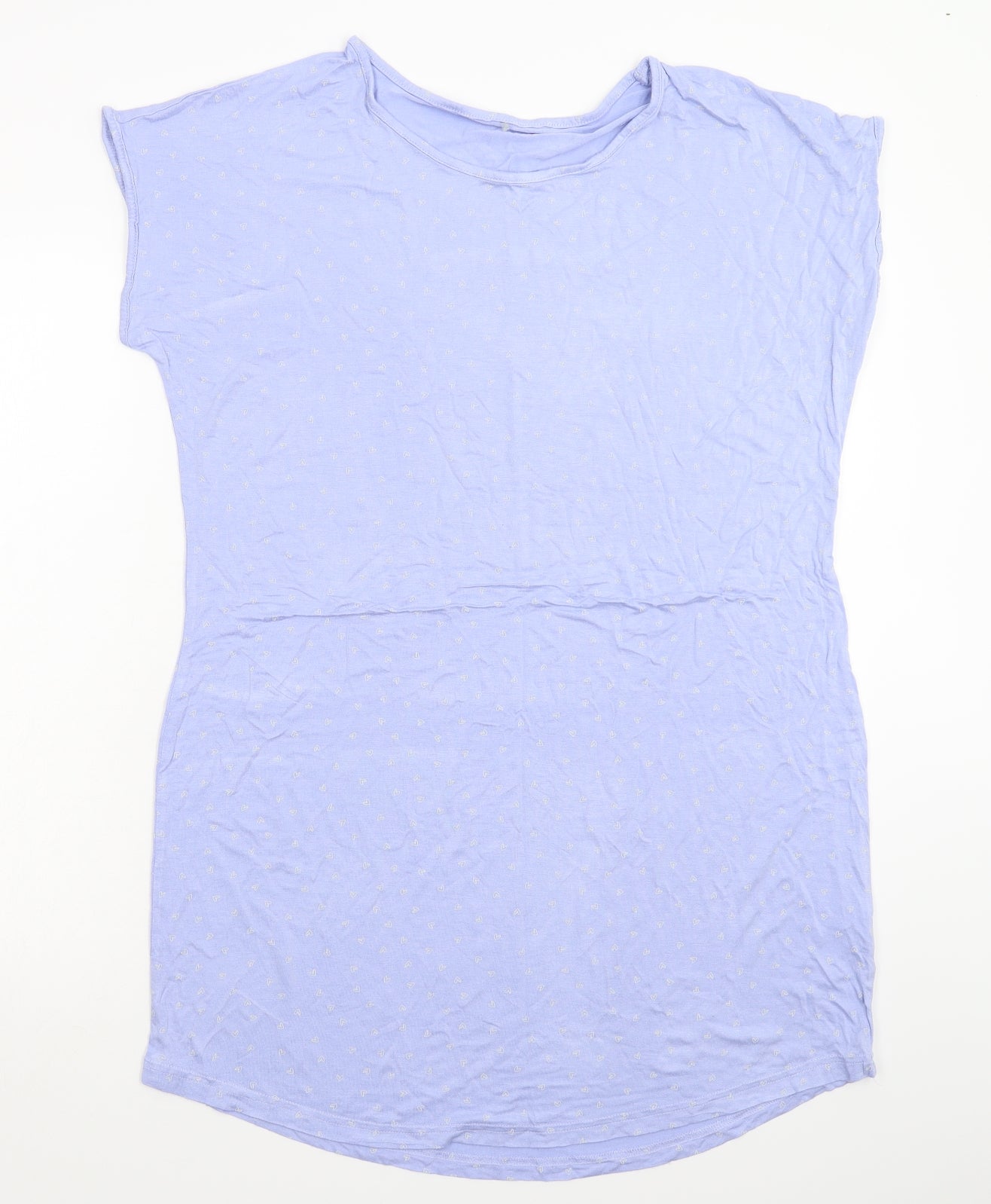 George Womens Blue   T-Shirt Dress  Size 14