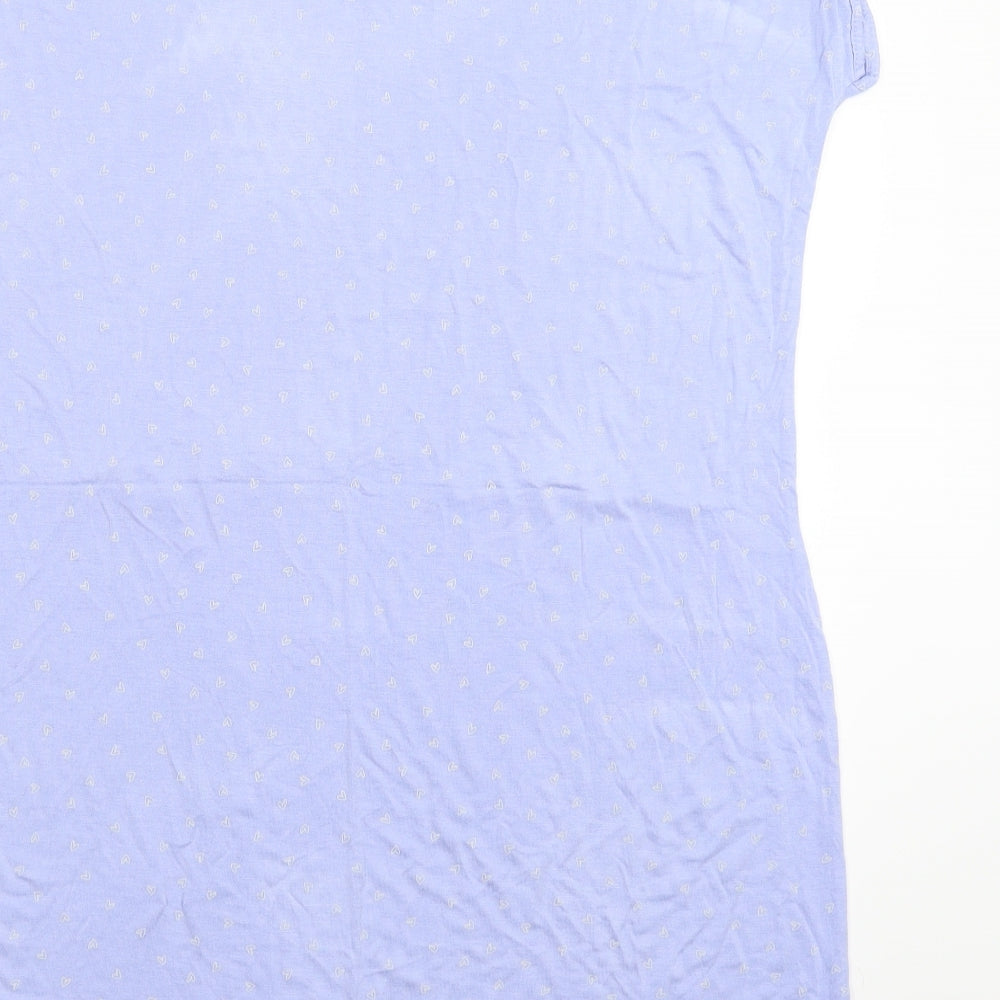 George Womens Blue   T-Shirt Dress  Size 14