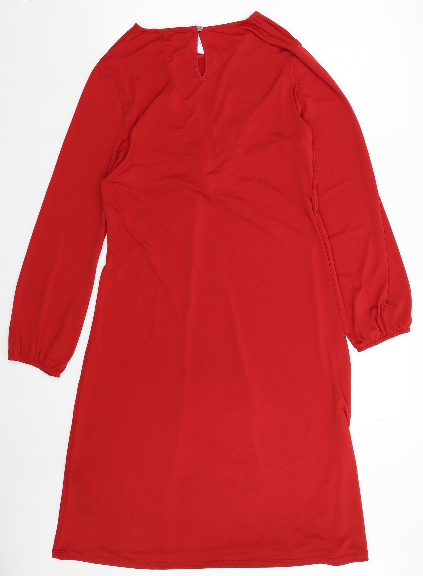 Dorothy Perkins Womens Red   Fit & Flare  Size 16