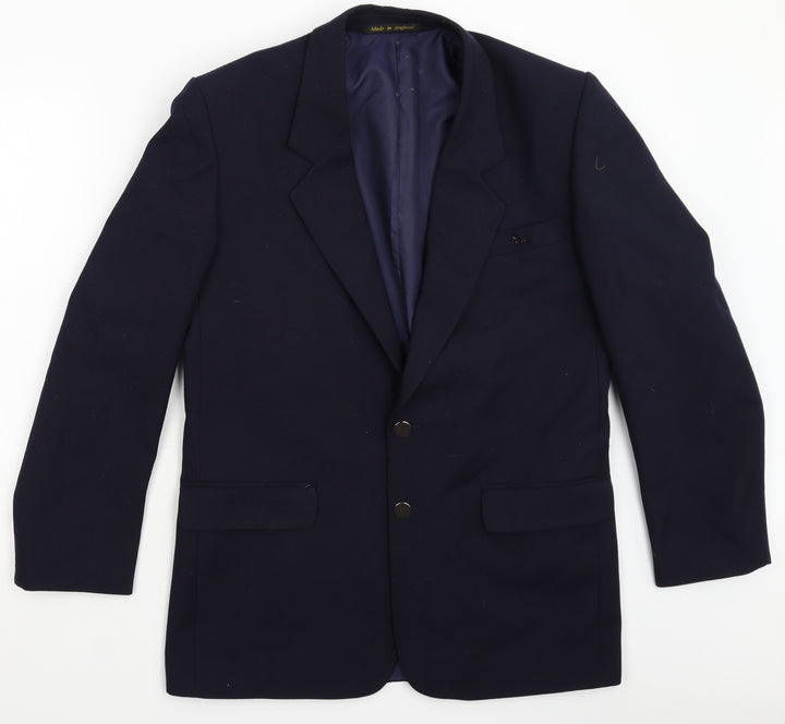 Preworn Mens Blue Jacket Blazer Size 40