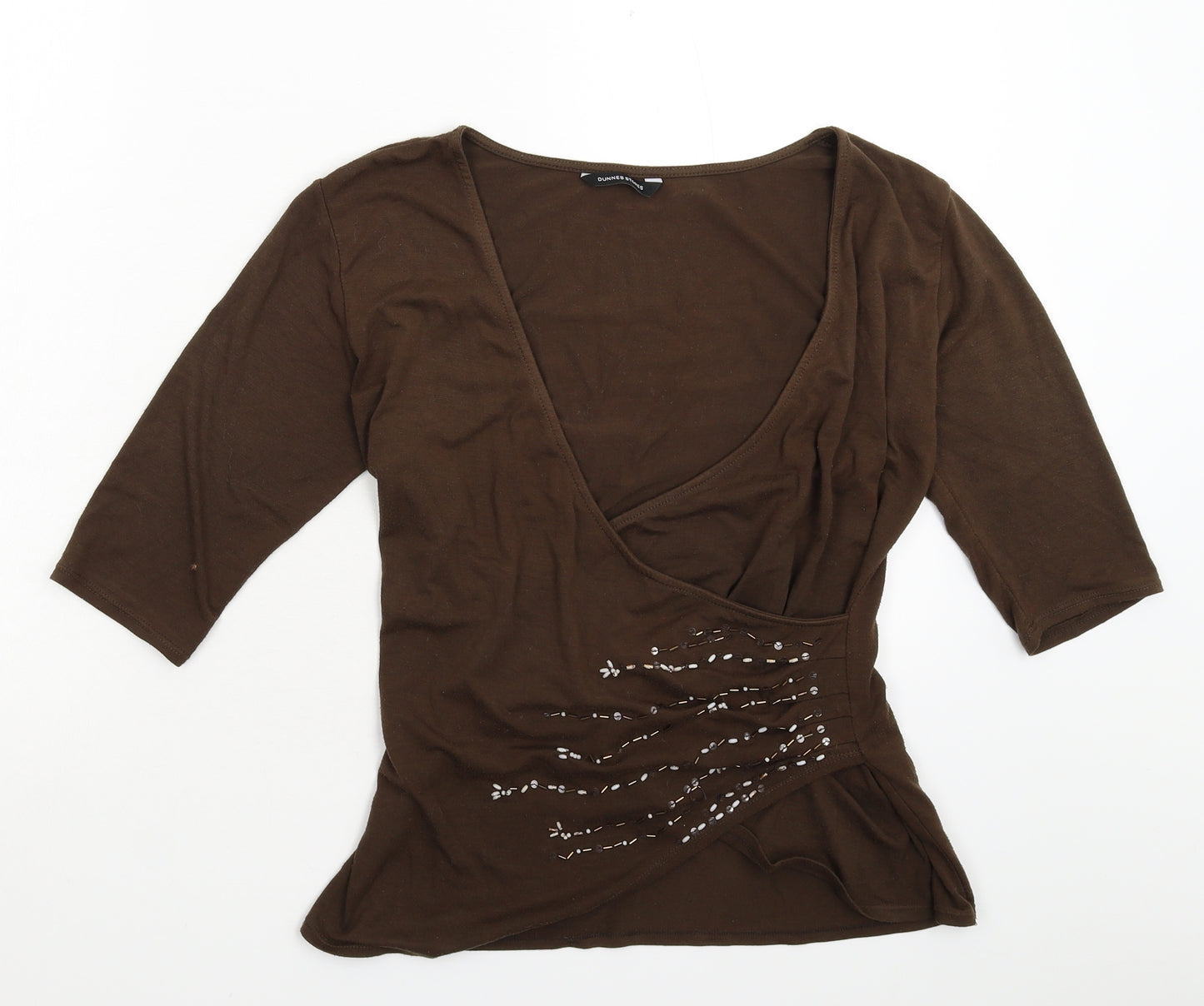 Dunnes Stores Womens Grey   Basic T-Shirt Size 14