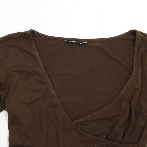Dunnes Stores Womens Grey   Basic T-Shirt Size 14