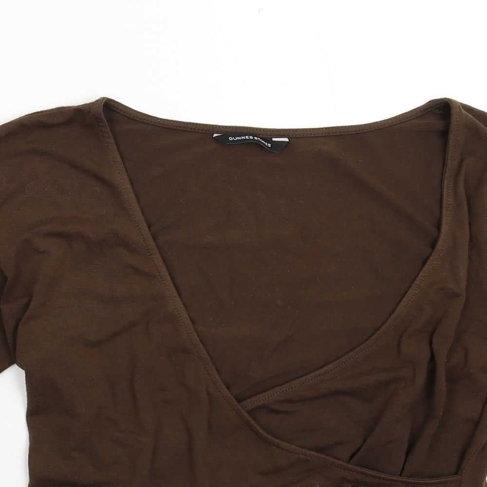 Dunnes Stores Womens Grey   Basic T-Shirt Size 14