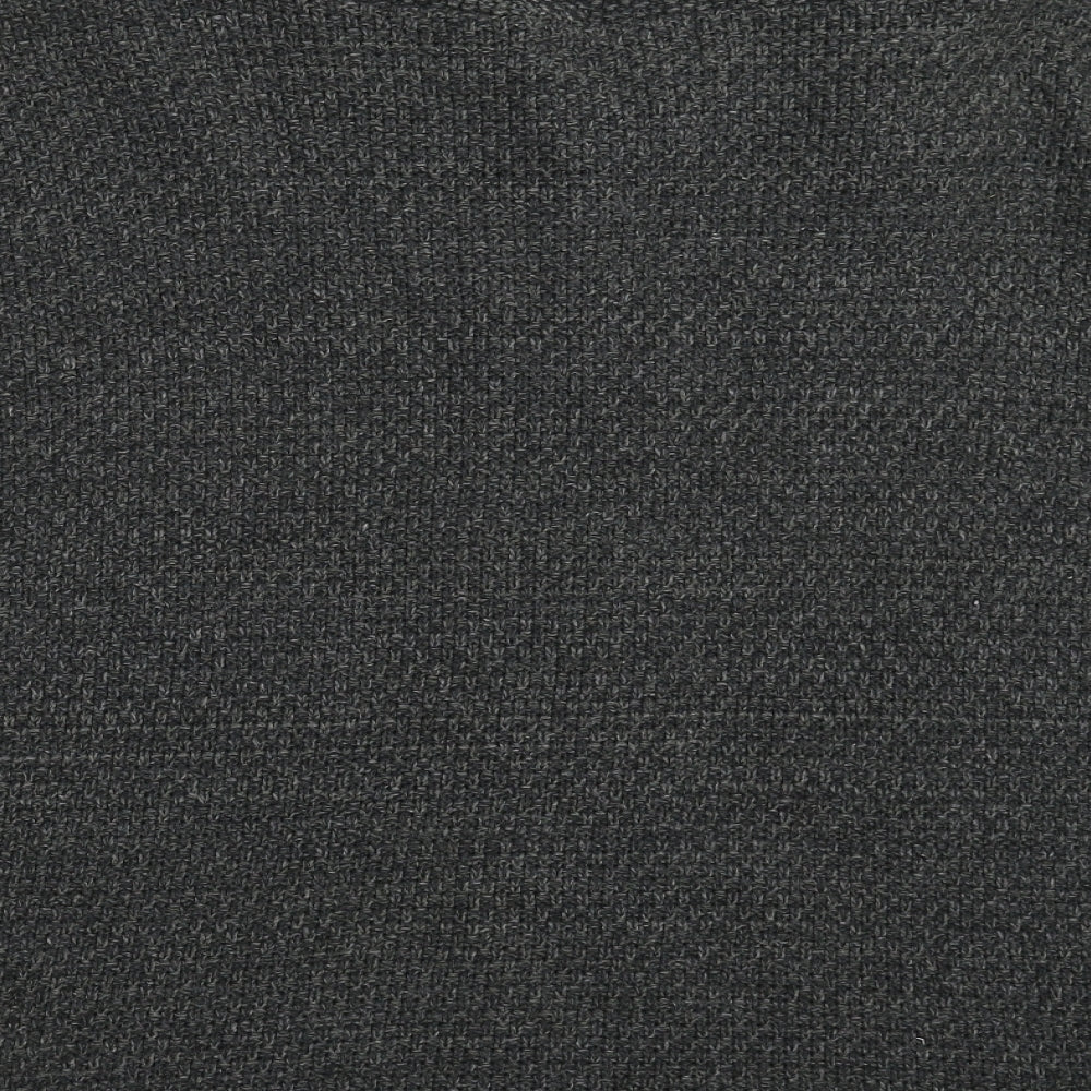 River Island Womens Grey  Knit Cardigan Jumper Size 16