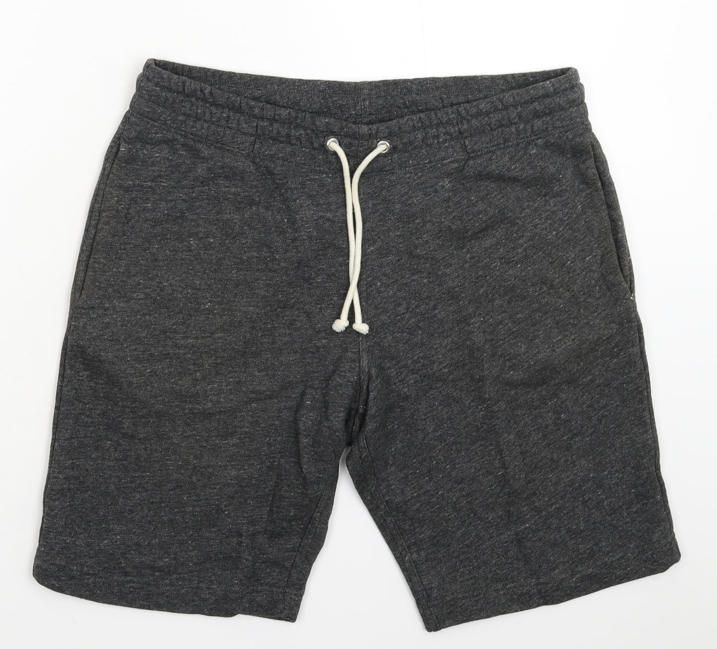 H&M Mens Grey   Sweat Shorts Size M