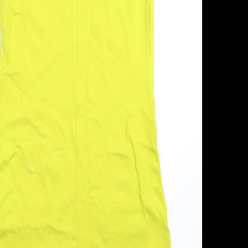 NEXT Womens Yellow   Bodycon  Size 8