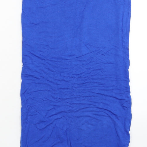 Topshop Womens Blue   Straight & Pencil Skirt Size 10