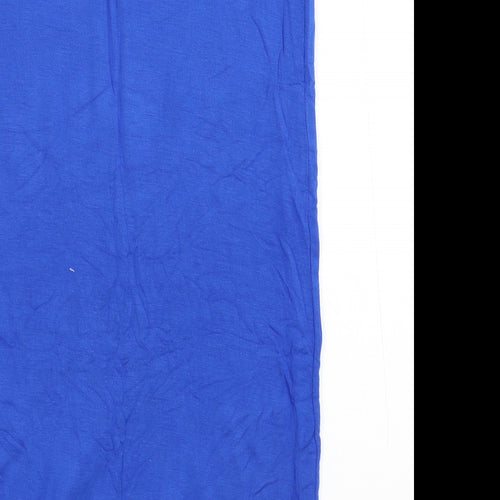 Topshop Womens Blue   Straight & Pencil Skirt Size 10