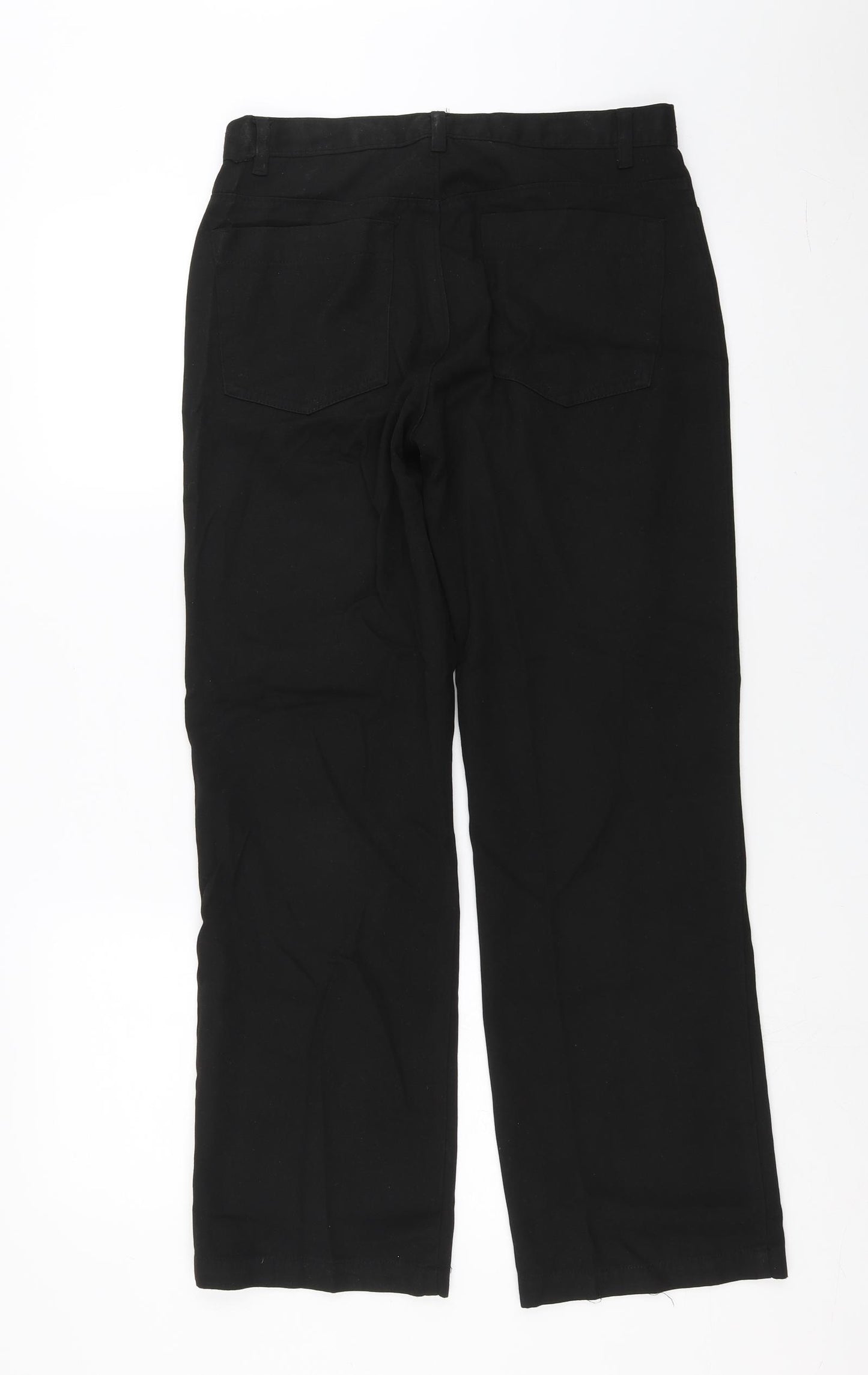 NEXT Mens Black   Trousers  Size 30 in L28 in - short Leg
