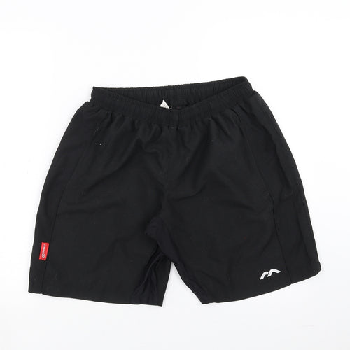 mercian hockey Mens Black   Athletic Shorts Size L