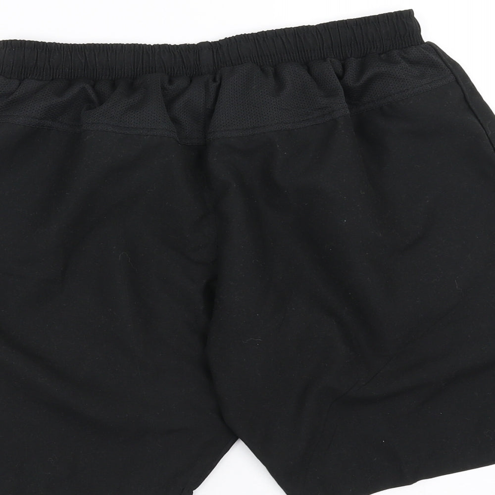 mercian hockey Mens Black   Athletic Shorts Size L