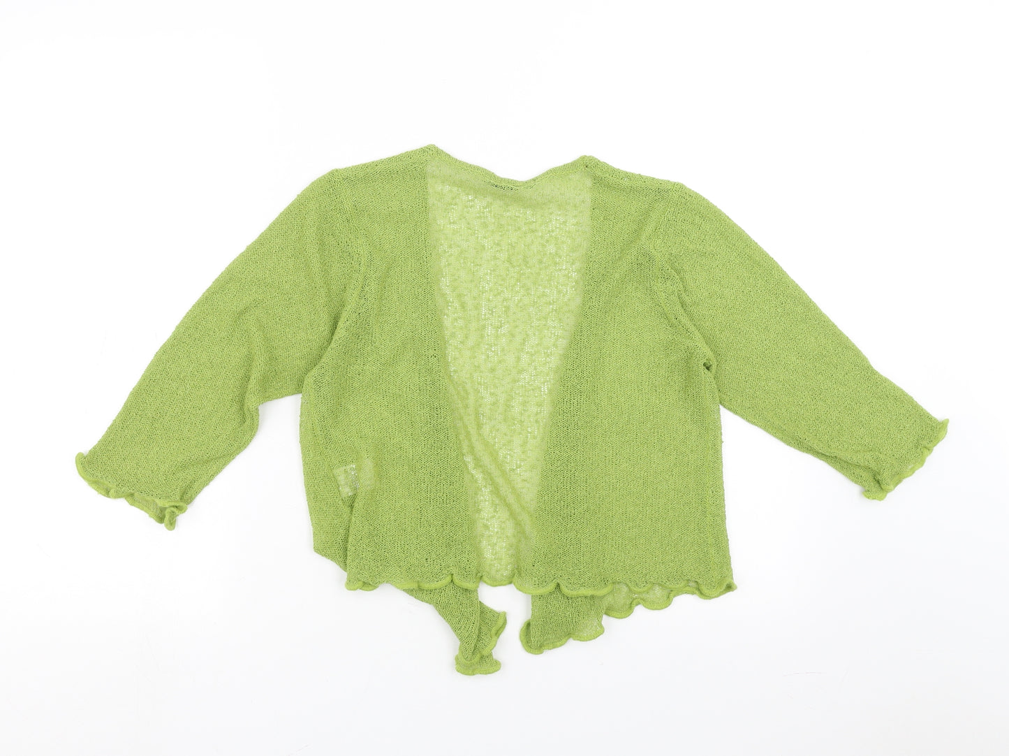 Stockshop Womens Green   Cardigan Jumper Size S