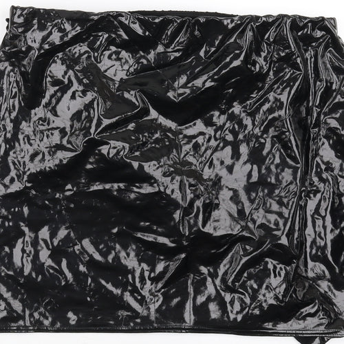 Missguided Womens Black   Mini Skirt Size 16  - Ruffle detail