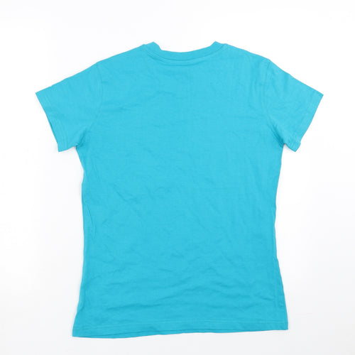 koenig reich Womens Blue   Basic T-Shirt Size M