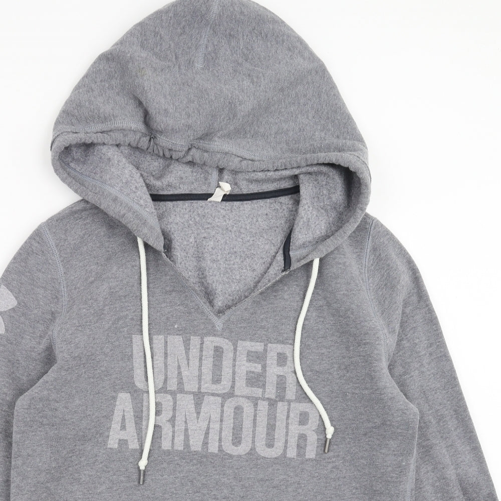 Under armour Mens Grey   Pullover Hoodie Size XS